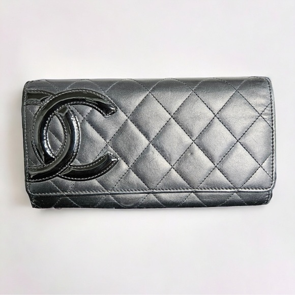Authentic Chanel Cambon Wallet. Bought at a CHANEL in Paris! Stamp code listed - Picture 2 of 9